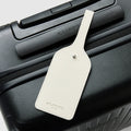 Leather Luggage Tag - Cinder Grey - Globite