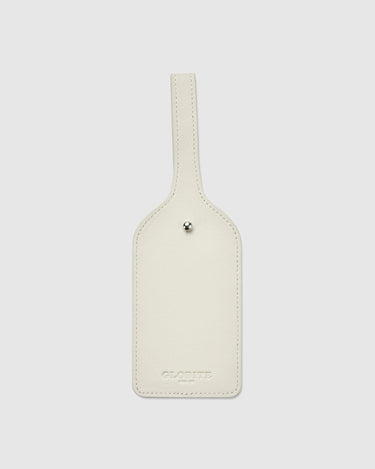 Leather Luggage Tag - Cinder Grey - Globite