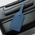 Leather Luggage Tag - Night Blue - Globite
