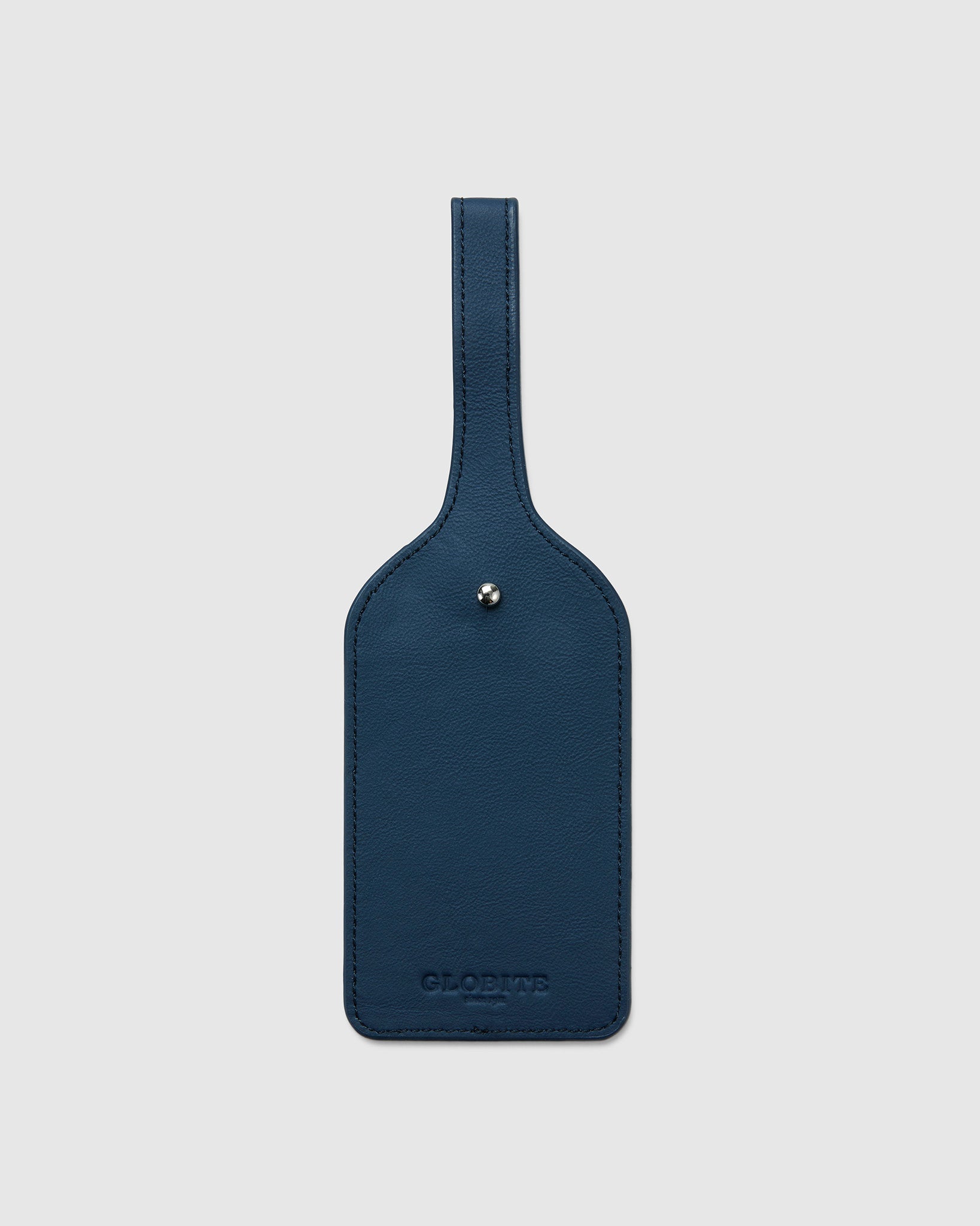 Leather Luggage Tag - Night Blue - Globite