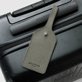 Leather Luggage Tag - Orage Grey - Globite