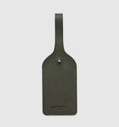Leather Luggage Tag - Orage Grey - Globite