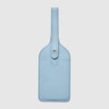 Leather Luggage Tag - Sky Blue - Globite