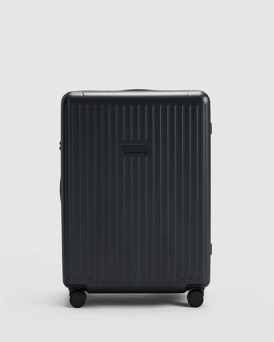 Medium Check In Suitcase - Caviar - Globite