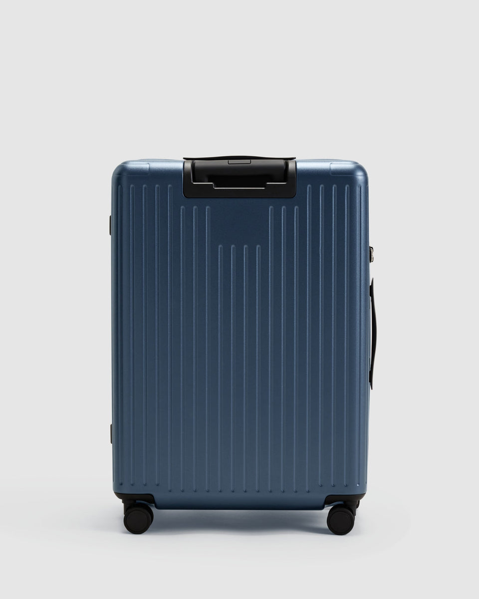 Ocean Blue Medium Check In Suitcase | Globite