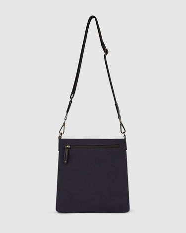 Miller Large Anti - Theft Crossbody Bag - Midnight Navy - Globite