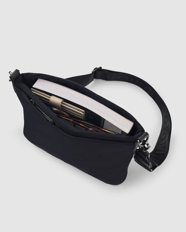 Miller Large Anti - Theft Crossbody Bag - Midnight Navy - Globite