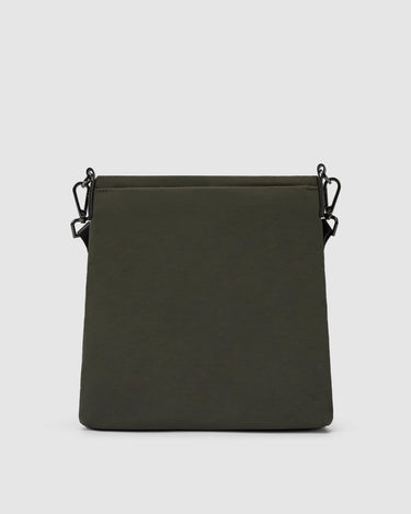 Miller Large Anti - Theft Crossbody Bag - Olive Green - Globite
