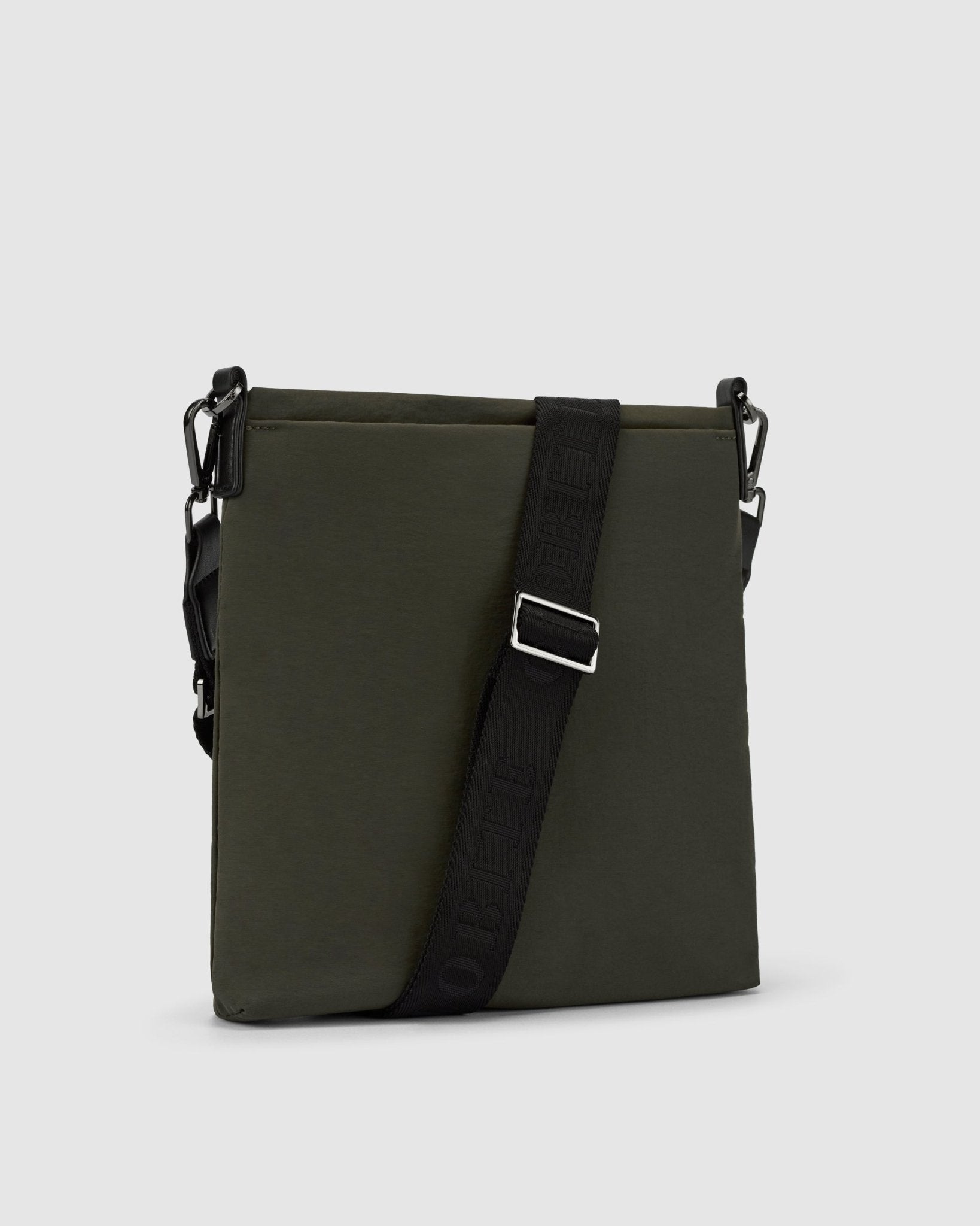 Miller Large Anti - Theft Crossbody Bag - Olive Green - Globite