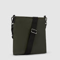 Miller Large Anti - Theft Crossbody Bag - Olive Green - Globite