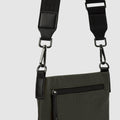 Miller Large Anti - Theft Crossbody Bag - Olive Green - Globite