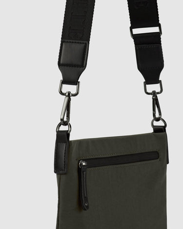 Miller Large Anti - Theft Crossbody Bag - Olive Green - Globite