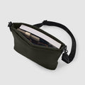 Miller Large Anti - Theft Crossbody Bag - Olive Green - Globite