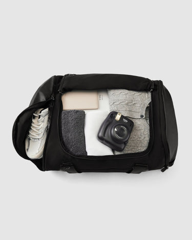 Morgan Weekender Duffle Bag - Jet Black - Globite