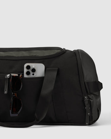 Morgan Weekender Duffle Bag - Jet Black - Globite