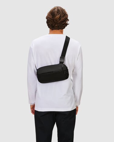 Quinn Sling Bag - Jet Black - Globite