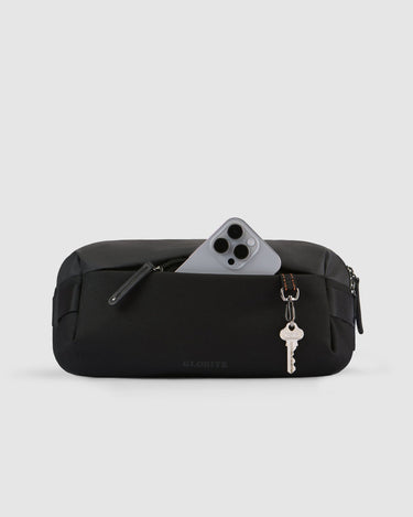 Quinn Sling Bag - Jet Black - Globite