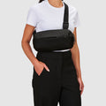Quinn Sling Bag - Jet Black - Globite