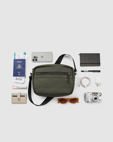 Remi Crossbody - Olive Green - Globite