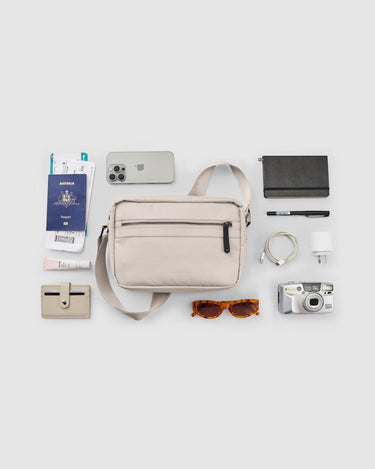 Remi Crossbody - Oyster Beige - Globite