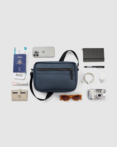 Remi Crossbody - Steel Blue - Globite