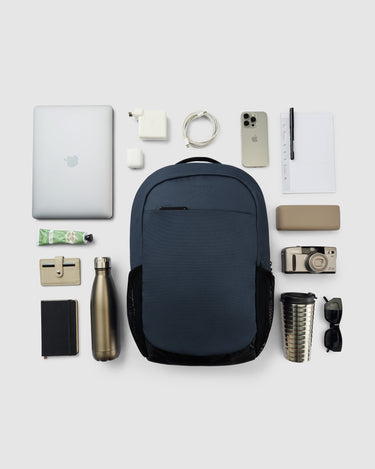 Sutton Everyday Backpack - Steel Blue - Globite