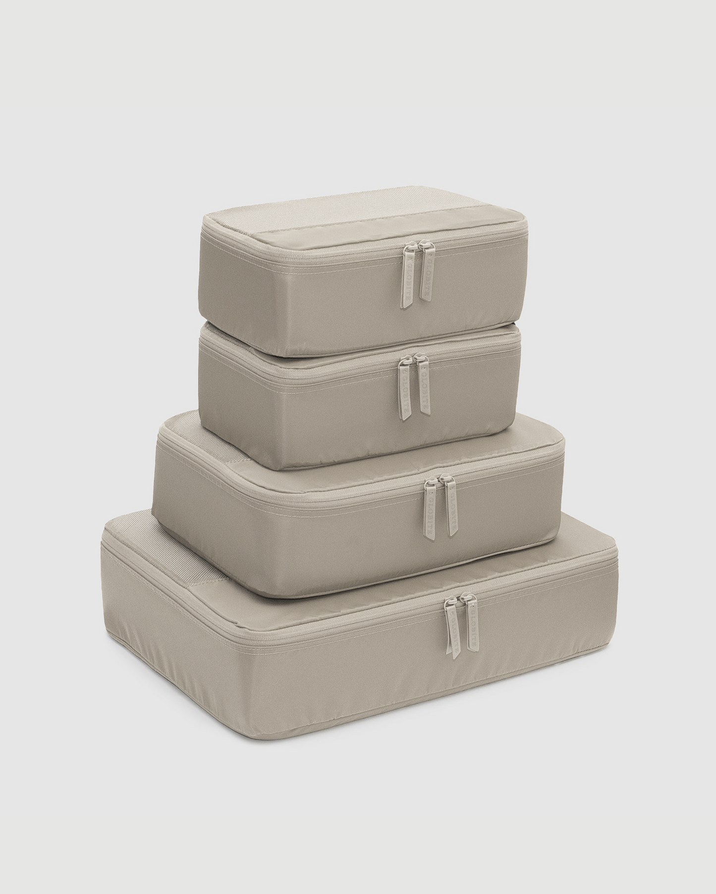 Oatmeal 4 Piece Packing Cube