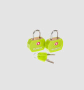 TSA Luggage Locks 2 Pks - Green - Globite