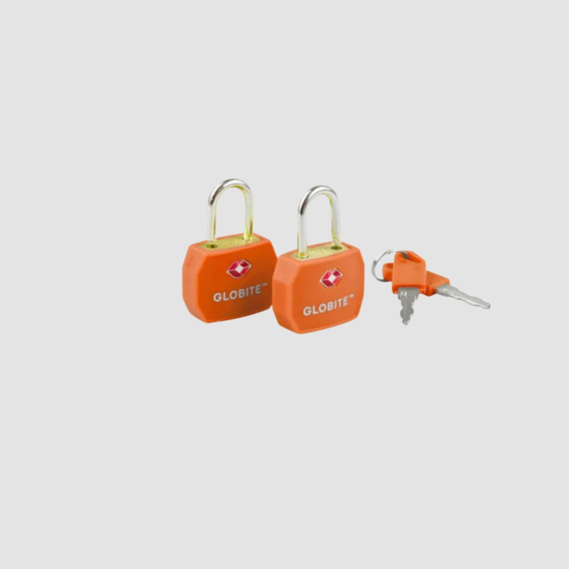 TSA Luggage Locks 2 Pks - Orange - Globite