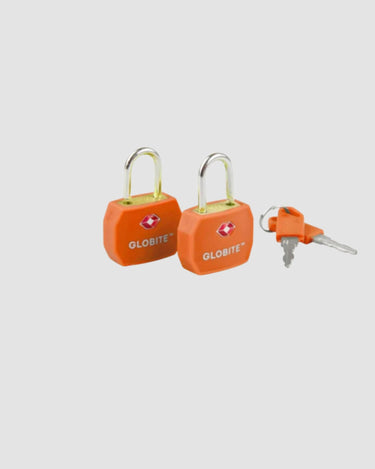 TSA Luggage Locks 2 Pks - Orange - Globite