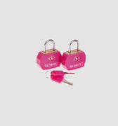 TSA Luggage Locks 2 Pks - Pink - Globite