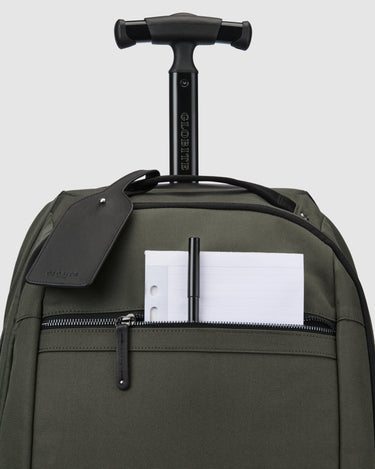 Tyler Wheeled Duffle 38L - Olive Green - Globite