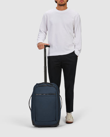 Tyler Wheeled Duffle 38L - Steel Blue - Globite