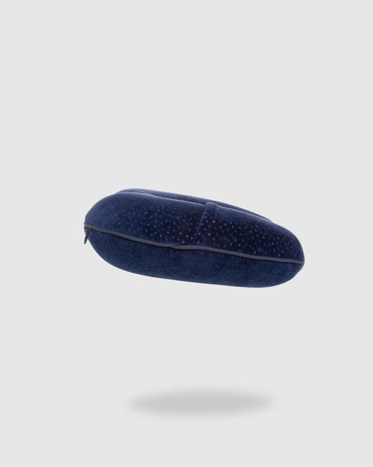 Voyager Memory Foam Neck Pillow in Navy - Globite