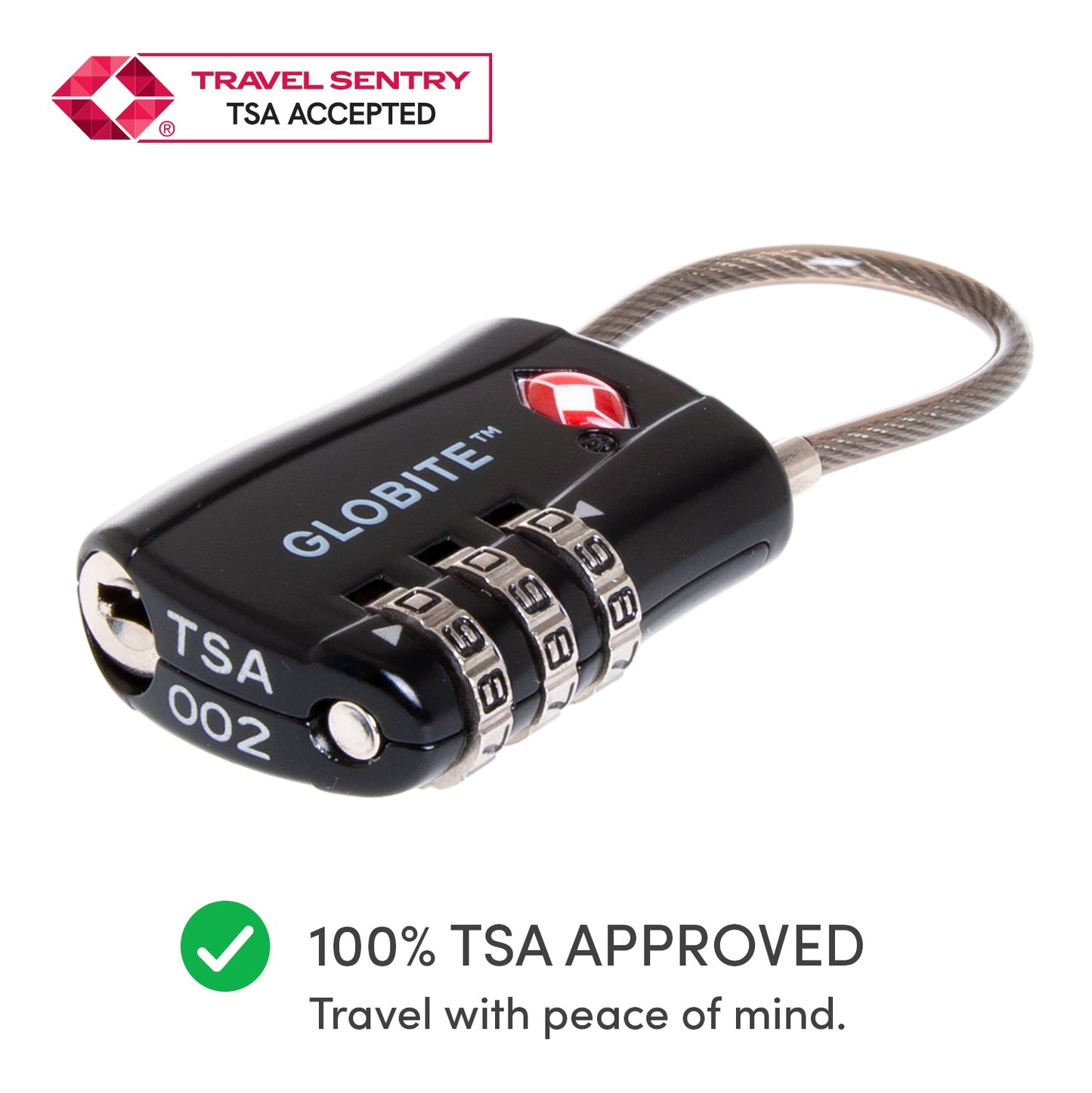 TSA Long Neck Combination Lock